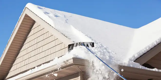 Close-up of an exterior skylight frame