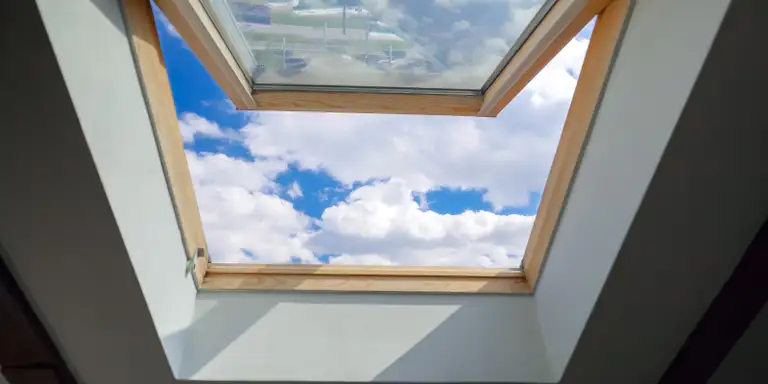 Skylight installed in a Collingwood roofline